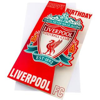 Liverpool FC Logo fødselsdagskort