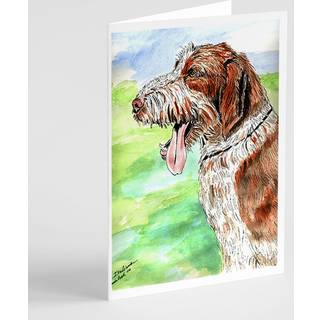 Italiano Spinone lykønskningskort og konvolutter pakning af 8