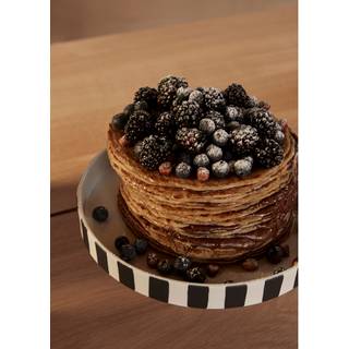 Toppu serveringsfad 27 cm, hvid