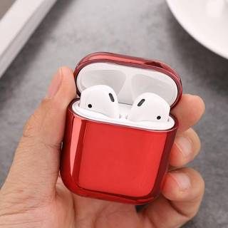2x Rød elektropladetaske Apple Airpods / Airpods 2