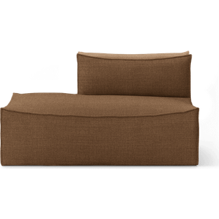 Catena Sofa Open End Left S300 - Hot Madison - Smoked Chocolate