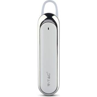 Bluetooth headset - 170mAh batteri, hvid