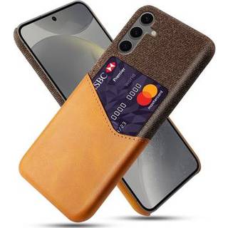 Samsung Galaxy S24 FE KSQ Cover med Kortholder - Orange