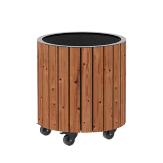 Plus Circle Plantekasse Ø40/45 cm i ThermoWood