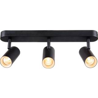 SLV LED-loftspot Noblo, 2.700 K, sort, længde 40 cm