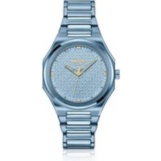 HUGO 1540176 Grail For Her Blue IP Bracelet Watch - W45437