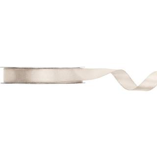 25 meter Satinbånd Off-white 12 mm – Elegant og genanvendelig til fest og bryllup
