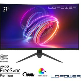27" LC Power LC-M27FC - LCD monitor - curved - Full HD (1080p) - 27" - HDR