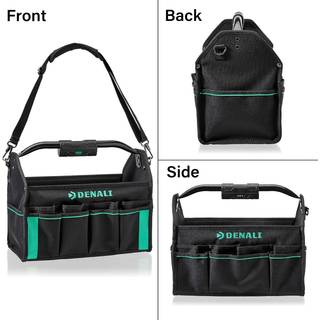 Amazon Basics Tool Tote Oplyst taske Sort 30 lommer (tidligere Denali Brand)