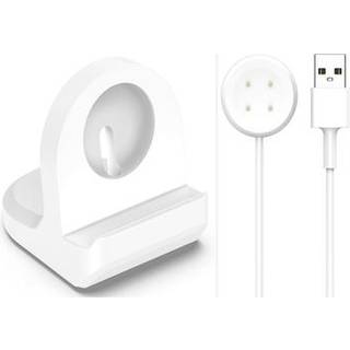 Google Pixel Watch 3/Pixel Watch 2 opladningsdockingstation - hvid