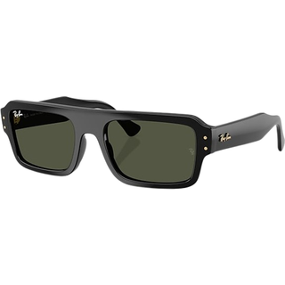 Ray-Ban RB4454F Lukas Asian Fit 667731 53 Solbriller Mænd Black - Black - 53mm