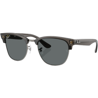 Ray-Ban RBR0504S Clubmaster Reverse Polarized 670781 51 Solbriller Mænd Grå - Transparent Dark Grey on Gunmetal - 51mm