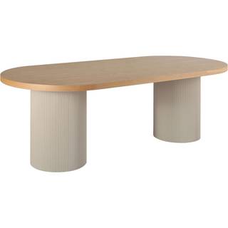 Solva Spisebord - Spisebord, Ask, Natur/Sand 100X220X75 Cm