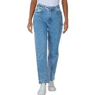 ARMEDANGELS Women's Mairaa Jeans Damer størrelse 34 - Length: 34'' farve turkis/blå