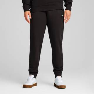 Women&#39;s Puma ESS ELEVATED Sweatpants, Black, Size M, Clothing - Black - M