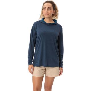 Vaude Women's Mineo L/S Hoody Longsleeve Damer størrelse 40 farve blå