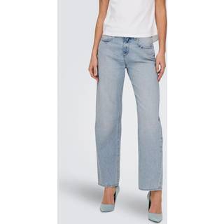 Onlella Mellemhøj Talje Straight Fit Jeans