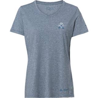 Vaude Women's Skomer Print T-Shirt III Funktionsshirt Damer størrelse 42 farve grå
