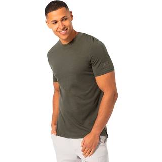 super.natural Casual Rib Bio Jersey Tee Merino-shirt Herrer størrelse 46 - S farve brun