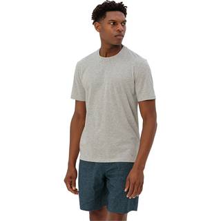 Vaude Mineo Striped T-Shirt II T-shirt Herrer størrelse L farve grå