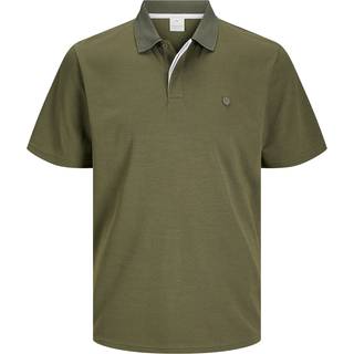 Ensfarvet Skjortekrave Polo