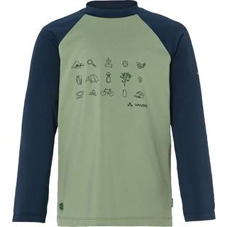 Vaude Kid's Solaro L/S T-Shirt III Funktionsshirt Børn størrelse 158/164 farve grøn