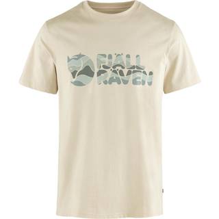 Fjällräven Multicolor Logo T-Shirt T-shirt Herrer størrelse M farve beige