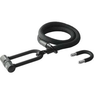 Texlock Eyelet cykellås 120 cm sort