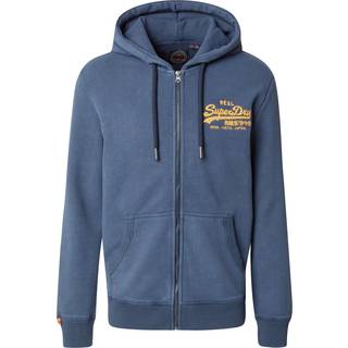 Superdry Superdry Blue VL Embroidered Logo Zip Hoodie