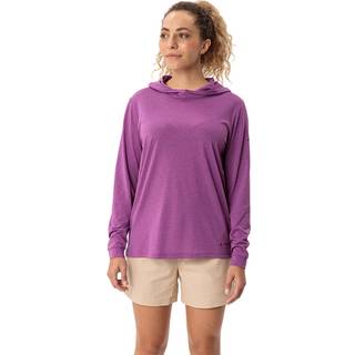 Vaude Women's Mineo L/S Hoody Longsleeve Damer størrelse 42 farve lilla