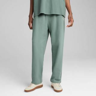 Men&#39;s Puma WARDROBE Essentials Relaxed Sweatpants, Green, Size XL, Clothing - Green Moon - XL