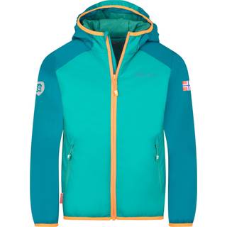 Trollkids Kid's Halsafjord Jacket Syntetisk jakke Børn størrelse 128 farve turkis