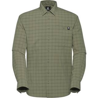 Mammut Lenni Longsleeve Shirt Skjorte Herrer størrelse XXL farve olivengrøn