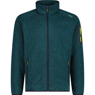 CMP Jacket Jacquard Knitted 3H60747N Fleecejakke Herrer størrelse 46 farve blå