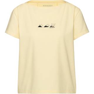 Mammut Women's Mammut Seon T-Shirt Playground T-shirt Damer størrelse XS farve beige