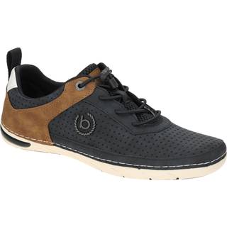 bugatti Herren Sneaker blau Textil & Canvas