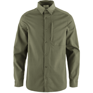 Fjällräven Keb Trekking Shirt L/S Skjorte Herrer størrelse S farve olivengrøn