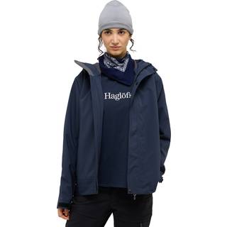 Haglöfs Women's Breeze Proof Jacket Tarn Blue, XL