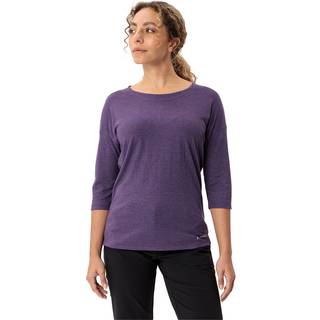 Vaude Women's Neyland 3/4 Longsleeve Damer størrelse 46 farve lilla