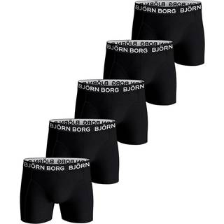 Björn Borg 5-pak Cotton Stretch Boxer 1719 - Black/White - Small * Kampagne *