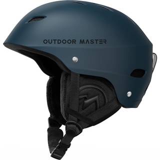 Overorme Kelvin Ski Helmet - Snowboard Helmet for Men Women & Youth (Dark Blue L)