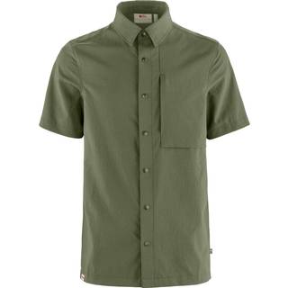 Fjällräven High Coast Pack Shirt S/S Skjorte Herrer størrelse L farve olivengrøn