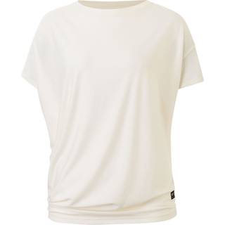 super.natural Women's Yoga Loose Bio Jersey Tee Merino-shirt Damer størrelse M farve hvid