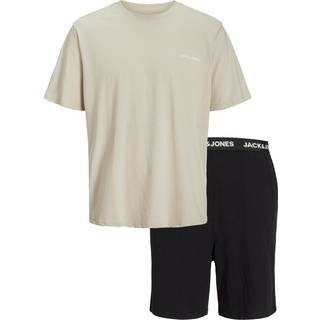2-pak Ensfarvet Loungewear-sæt