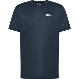 T-shirt til herre - Jack Wolfskin Tech T - Blå - Medium