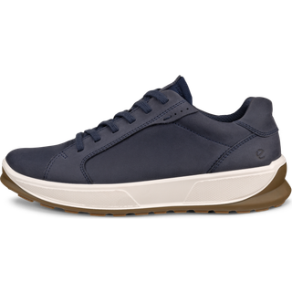 ECCO Byway 2.0 - Sneakers i nubuck til herrer - Blå - Size: 40 (UK 6.5-7)