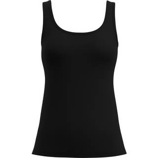 Calida Essential Cotton Tank Top - Black - X-Small