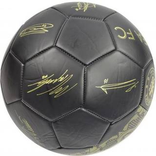 Chelsea FC Foldbold sort/guld - Størrelse 5
