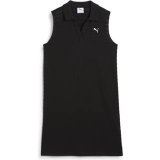 Women&#39;s Puma ESS ELEVATED Relaxed Structured Sleeveless Dress, Black, Size M, Women - Black - M