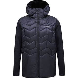 Peak Performance Elevate Liner Hybrid Hood Syntetisk jakke Herrer størrelse L farve blå/sort